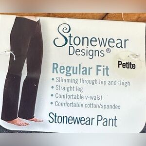 Black Straight Leg Pants